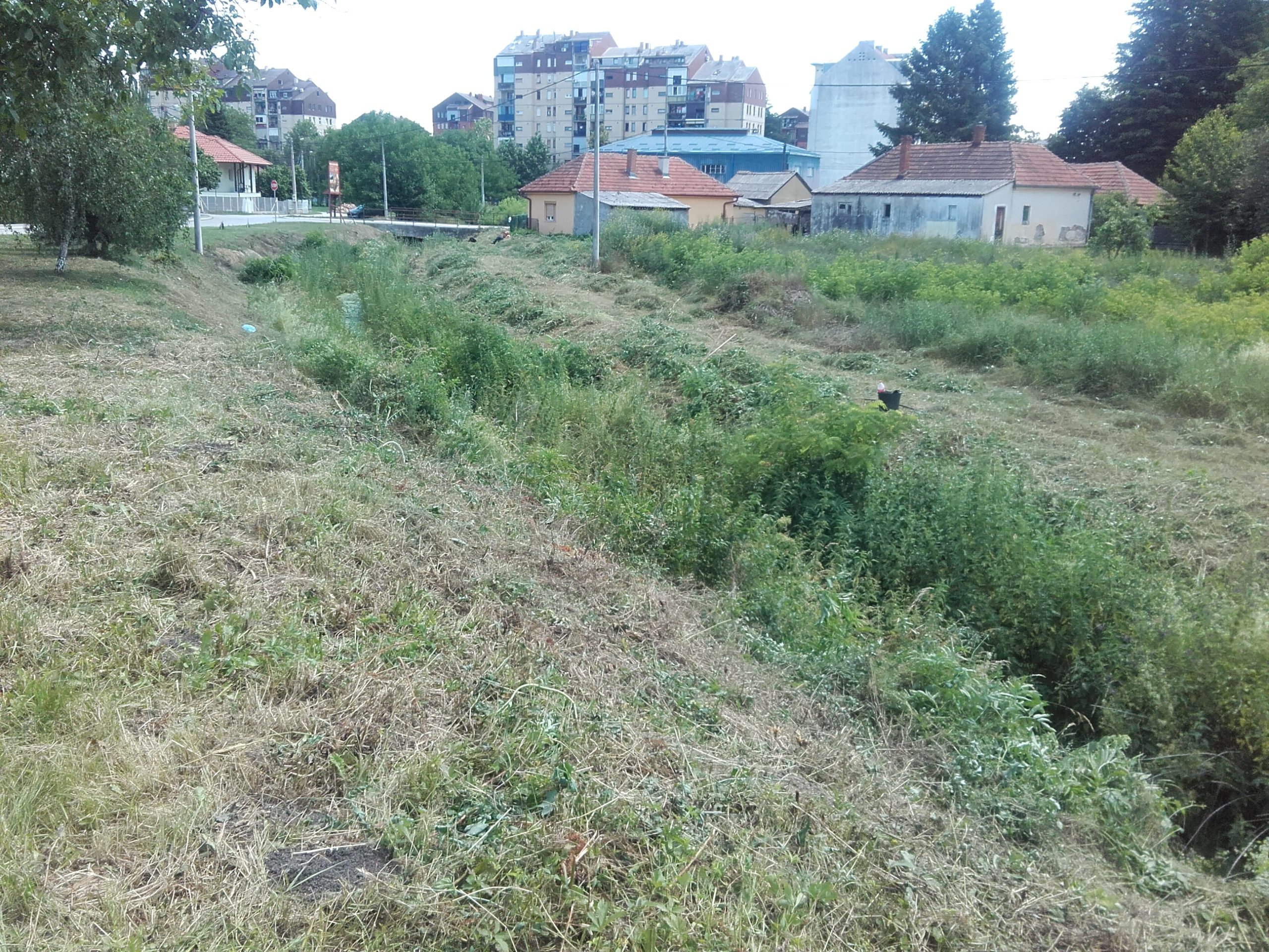 Чишћење канала Парменац – Катрга